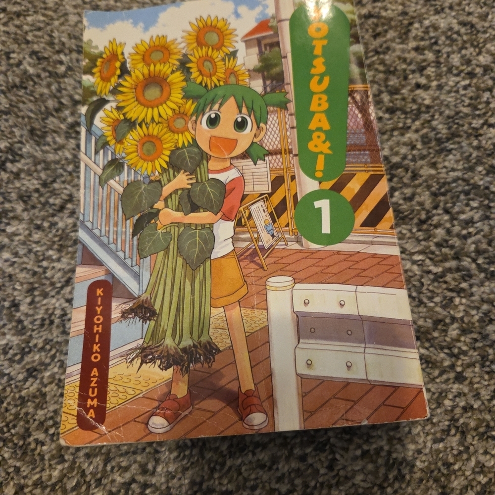 Yotsuba&! Volume 1 Kiyohiko Azuma Manga English Yen Press